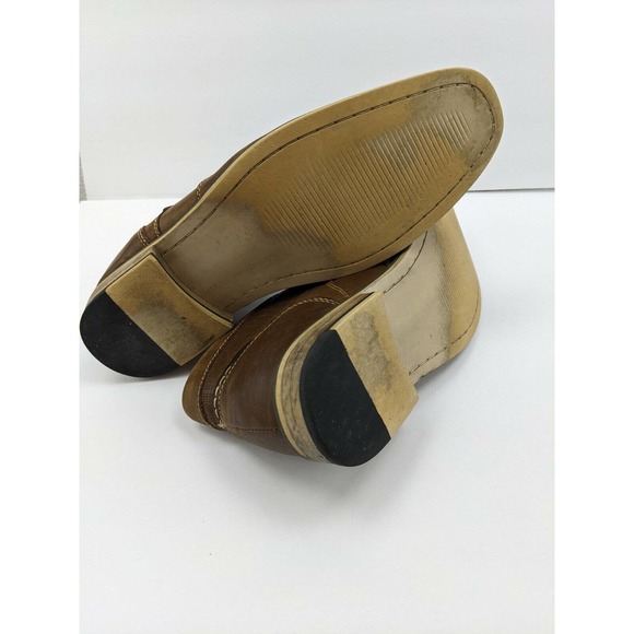 Steve Madden Mens P-Klatin Chukka Boots Size 9 Brown Leather Lace Up Distressed main image 9